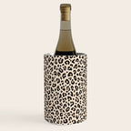 BLACK and WHITE LEOPARD PRINT â Ecru | Collection : Leopard spots â Punk Rock Animal Prints | Wine Chiller Gallery Image 2