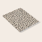 BLACK and WHITE LEOPARD PRINT â Ecru | Collection : Leopard spots â Punk Rock Animal Prints | Notebook Gallery Image 2