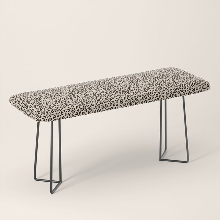 BLACK and WHITE LEOPARD PRINT â Ecru | Collection : Leopard spots â Punk Rock Animal Prints | Bench Gallery Image 1