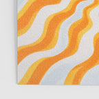 Radiant Sunburst Retro 70s Groovy Sunshine Vibes in Bold Orange and Yellow Poster Gallery Image 3