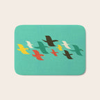 Birds are flying Bath Mat Gallery Image 1