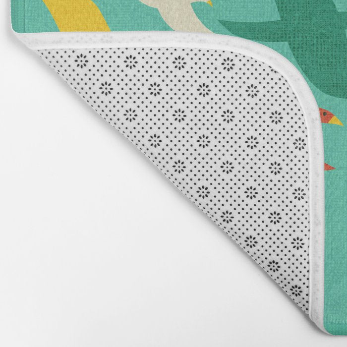 Birds are flying Bath Mat Gallery Image 2