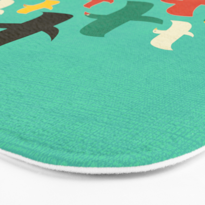 Birds are flying Bath Mat Gallery Image 3