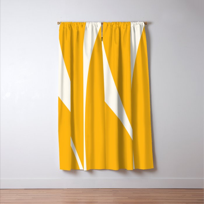 Minimalist Plant Abstract LI Window Curtain Gallery Image 3