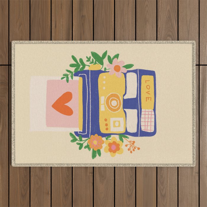 Love at first sight Outdoor Rug Gallery Image 1