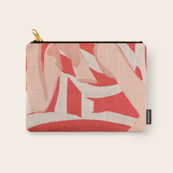 Abstract Art Female Figure 2 Carry All Pouch Gallery Image 1