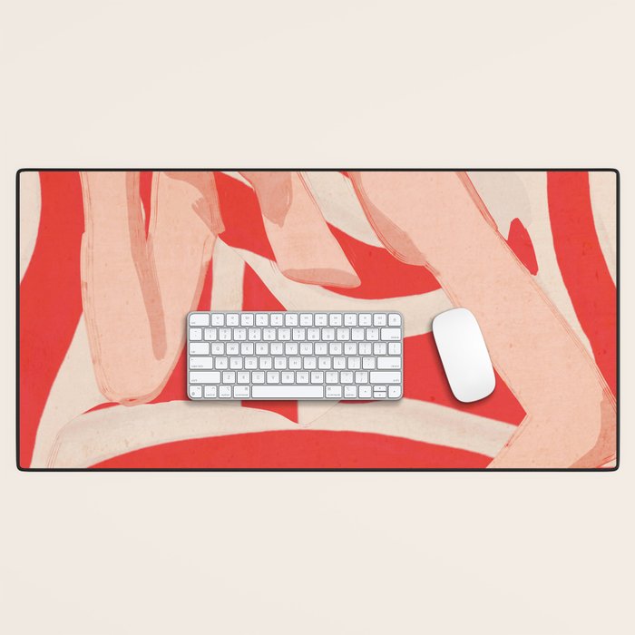 Abstract Art Female Figure 2 Desk Mat Gallery Image 1