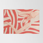 Abstract Art Female Figure 2 Rug Gallery Image 2