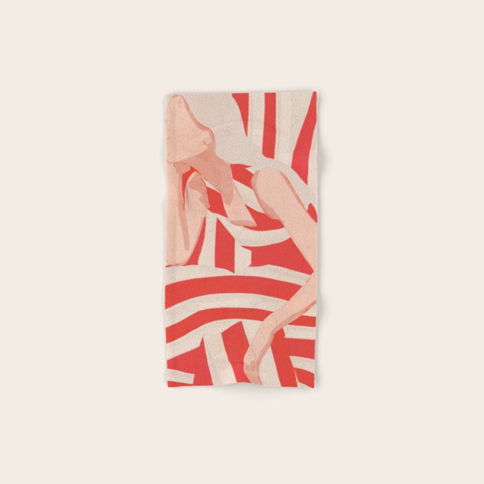 Abstract Art Female Figure 2 Bath Towel Gallery Image 1