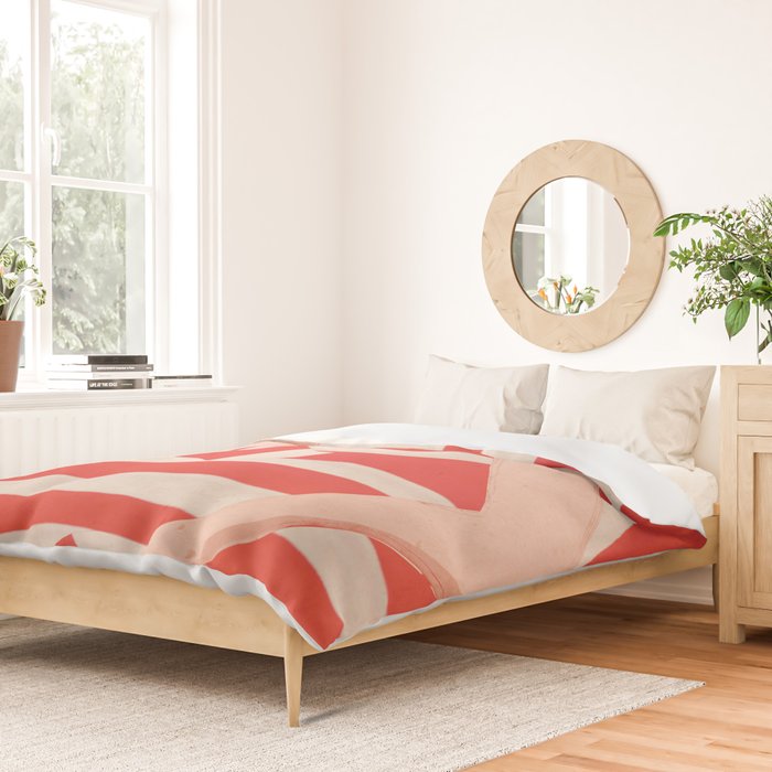 Abstract Art Female Figure 2 Duvet Cover Gallery Image 2