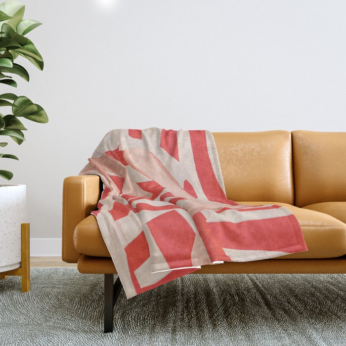 Abstract Art Female Figure 2 Throw Blanket Gallery Image 1