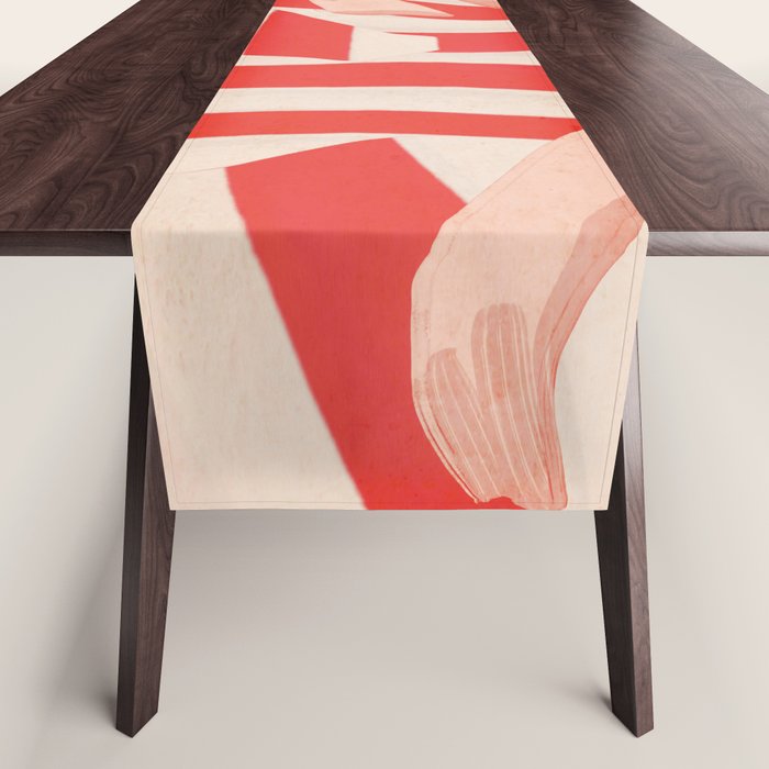 Abstract Art Female Figure 2 Table Runner Gallery Image 1