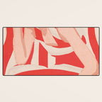 Abstract Art Female Figure 2 Desk Mat Gallery Image 3