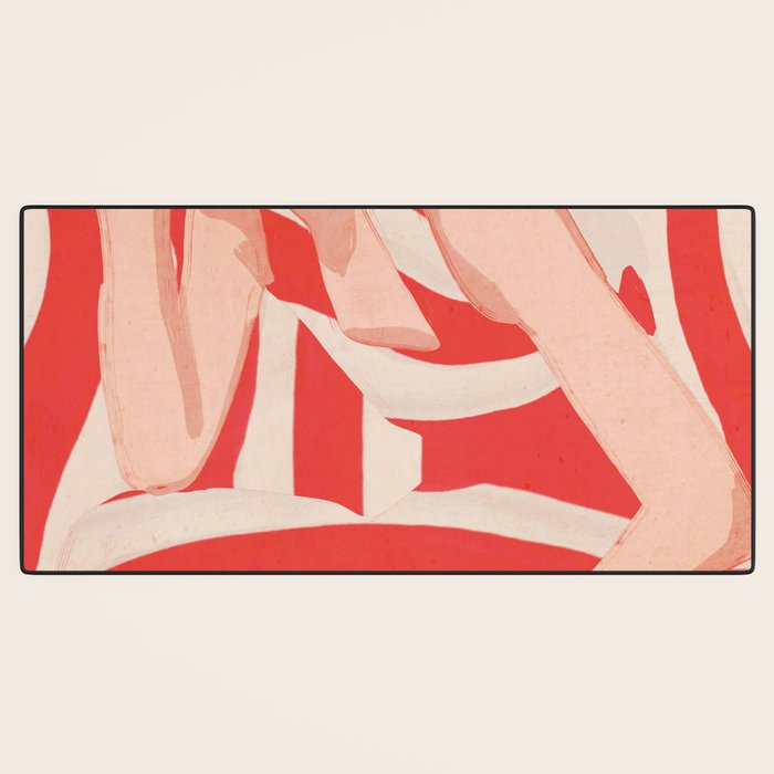 Abstract Art Female Figure 2 Desk Mat Gallery Image 3