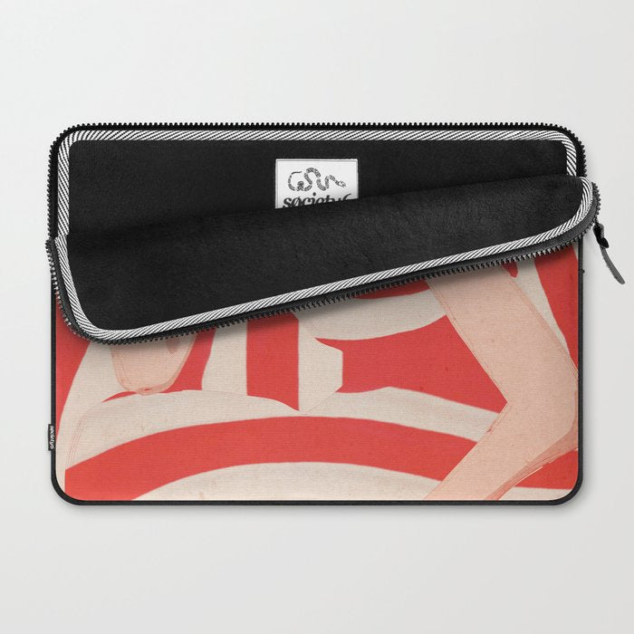 Abstract Art Female Figure 2 Laptop Sleeve Gallery Image 2