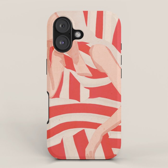 Abstract Art Female Figure 2 iPhone Case Gallery Image 1