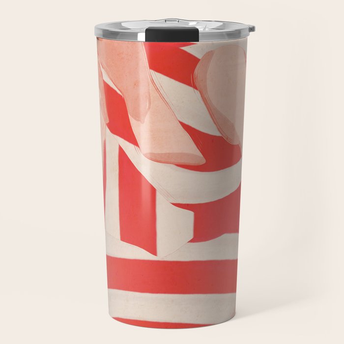 Abstract Art Female Figure 2 Travel Mug Gallery Image 1