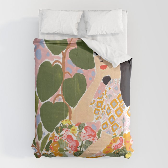 Botanical Lady Comforter Gallery Image 1