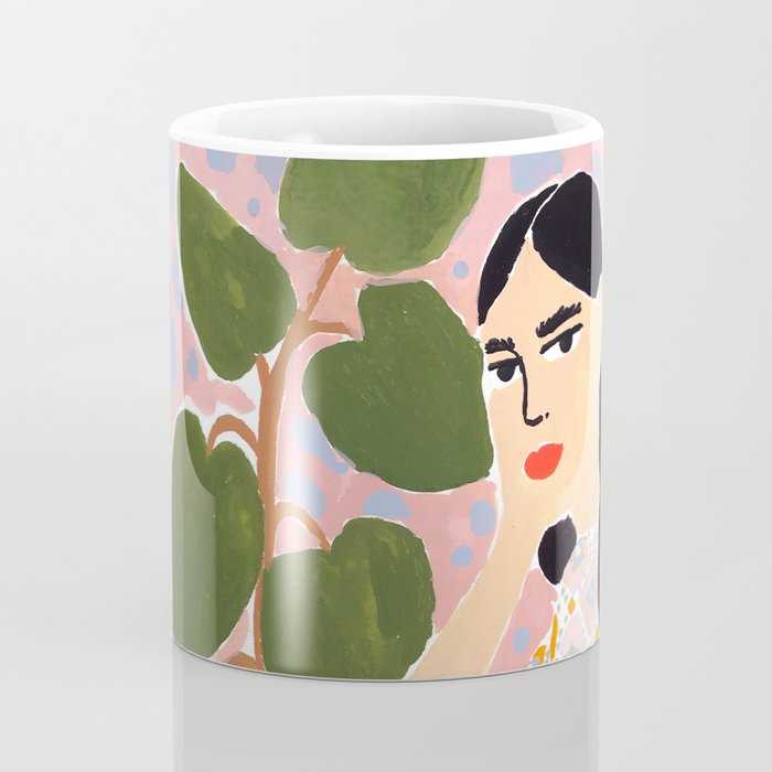 Botanical Lady Coffee Mug Gallery Image 4