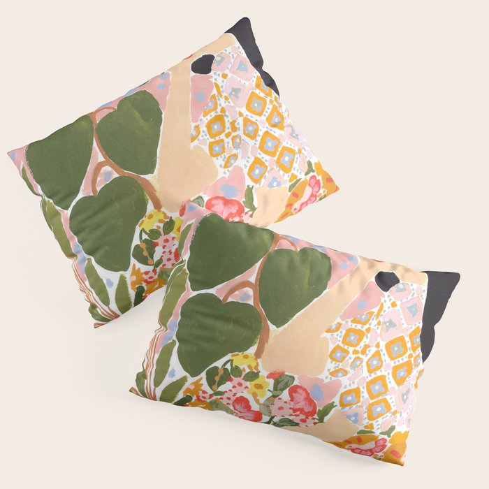Botanical Lady Pillow Sham Gallery Image 3