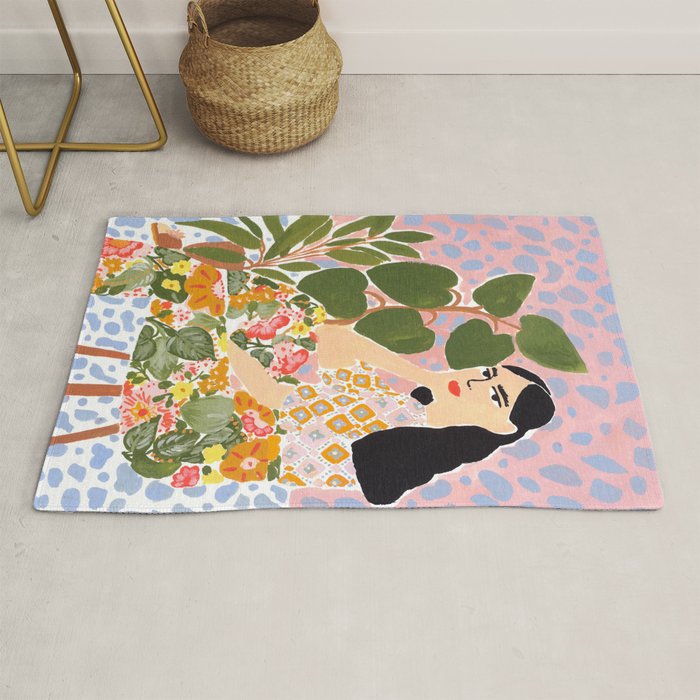 Botanical Lady Rug Gallery Image 1