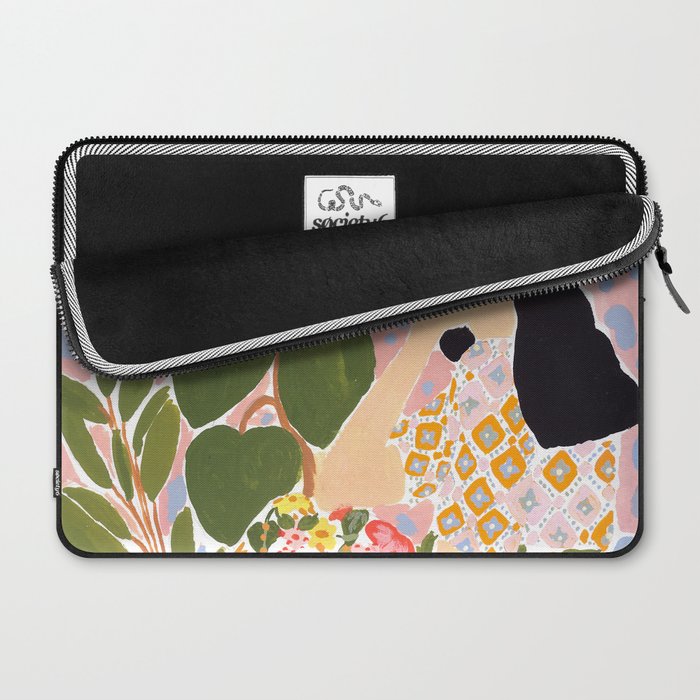 Botanical Lady Laptop Sleeve Gallery Image 2