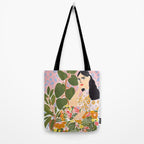 Botanical Lady Tote Bag Gallery Image 2