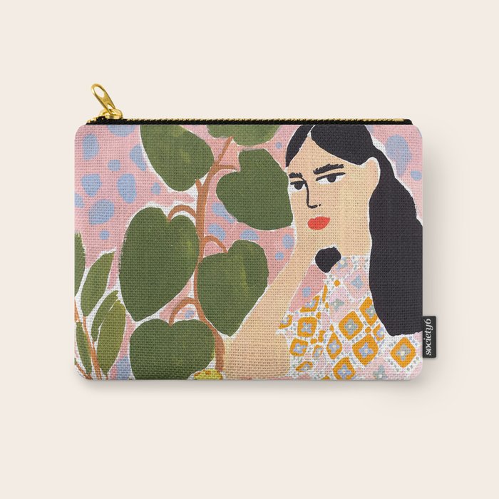 Botanical Lady Carry All Pouch Gallery Image 1