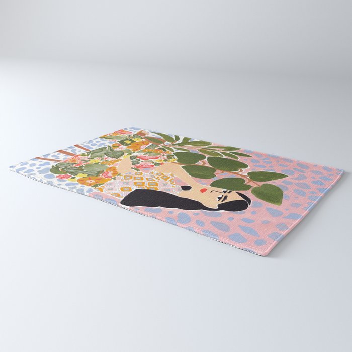 Botanical Lady Rug Gallery Image 3