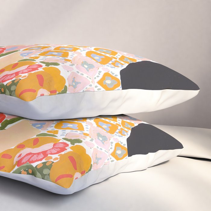 Botanical Lady Pillow Sham Gallery Image 3