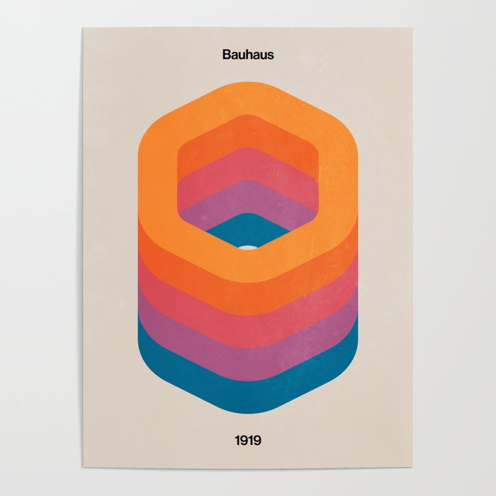 Bauhaus 1919 Exhibition 01 Poster Gallery Image 1
