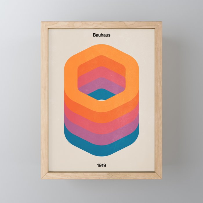 Bauhaus 1919 Exhibition 01 Mini Art Print Gallery Image 1