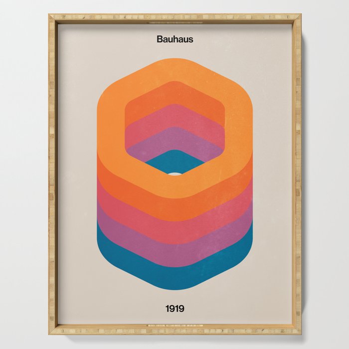 Bauhaus 1919 Exhibition 01 Serving Tray Gallery Image 1
