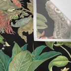 TIGER IN THE DARK JUNGLE Wall Tapestry Gallery Image 3