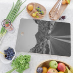 Black and White Desert Road Cutting Board Gallery Image 2