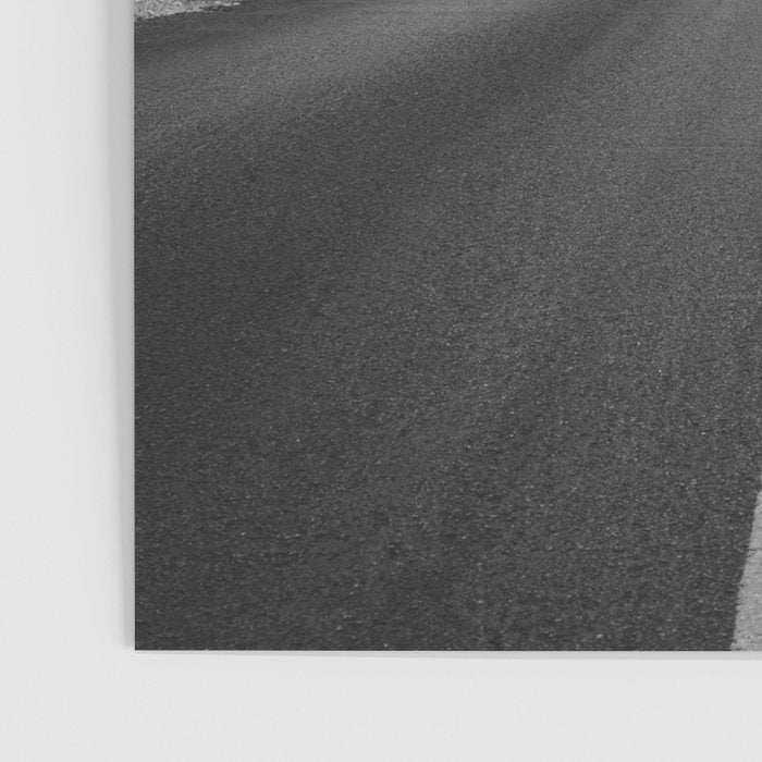 Black and White Desert Road Poster Gallery Image 3