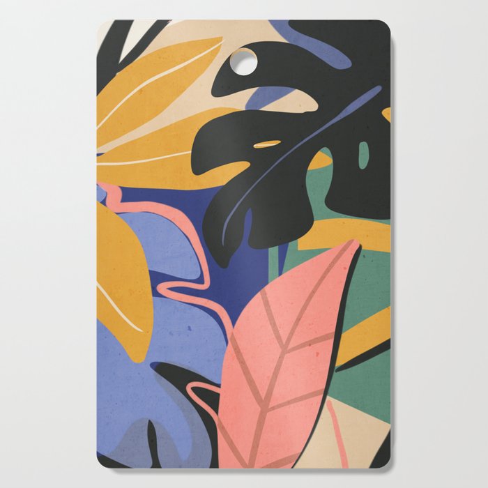 Jungle Abstract 7 Cutting Board Gallery Image 1