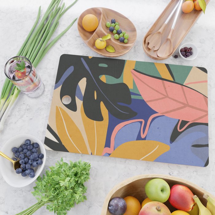 Jungle Abstract 7 Cutting Board Gallery Image 2