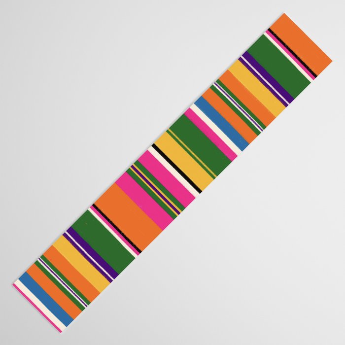 Folk abstract pattern #3 Table Runner Gallery Image 3