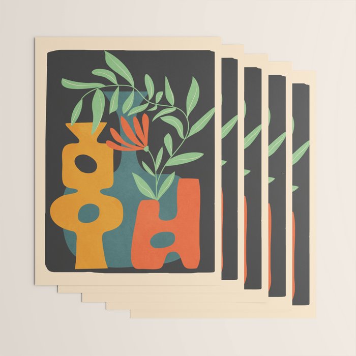 Shapes in Bloom 1 Wrapping Paper Gallery Image 3