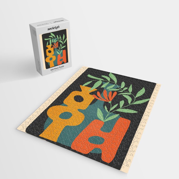 Shapes in Bloom 1 Jigsaw Puzzle Gallery Image 2