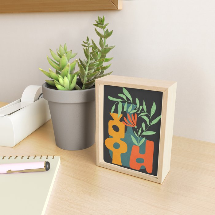 Shapes in Bloom 1 Mini Art Print Gallery Image 2