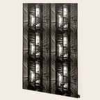 Trinity College, Dublin, Ireland, iron spiral stairs in Library College Long Room black and white photograph Wallpaper Gallery Image 2
