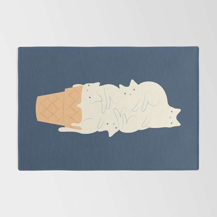 Cat ice cream 2024 Rug Gallery Image 2