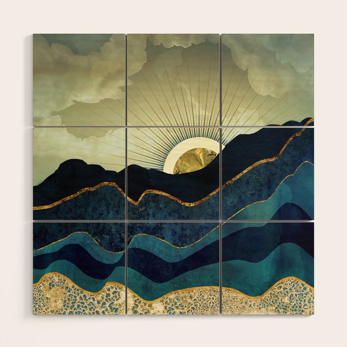 Post Eclipse Wood Wall Art Gallery Image 1