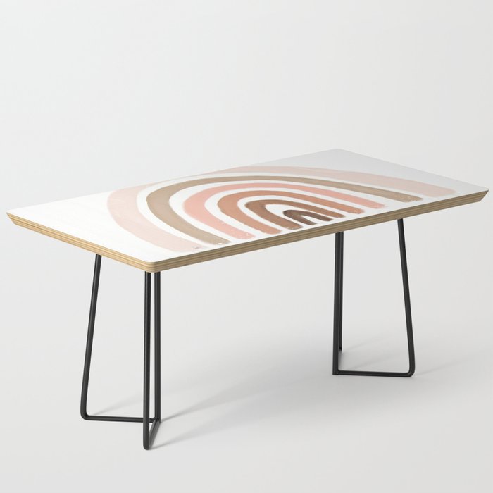 rainbow pink minimalist Coffee Table Gallery Image 1