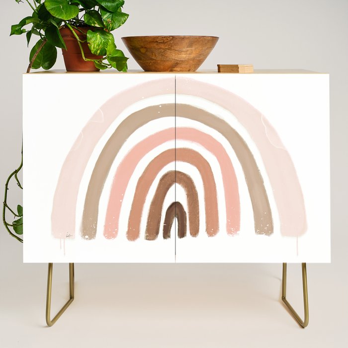 rainbow pink minimalist Credenza Gallery Image 1