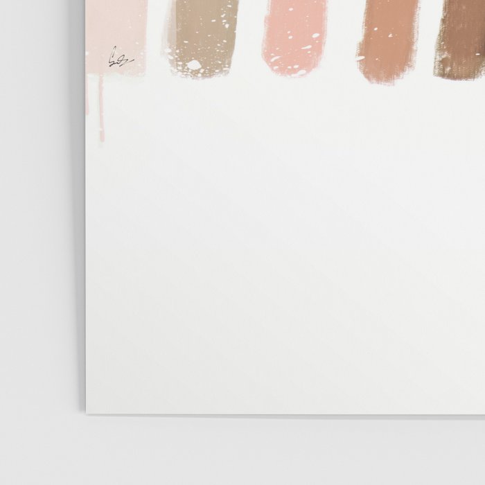 rainbow pink minimalist Poster Gallery Image 3