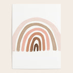 rainbow pink minimalist Poster Gallery Image 4