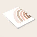 rainbow pink minimalist Notebook Gallery Image 3